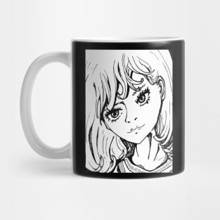 Portrait girl Mug